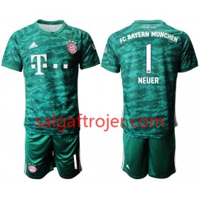 FC Bayern München Fodboldtrøjer NEUER 1 Målmand Børn Hjemmebanesæt 2019/20 Kort ærmer